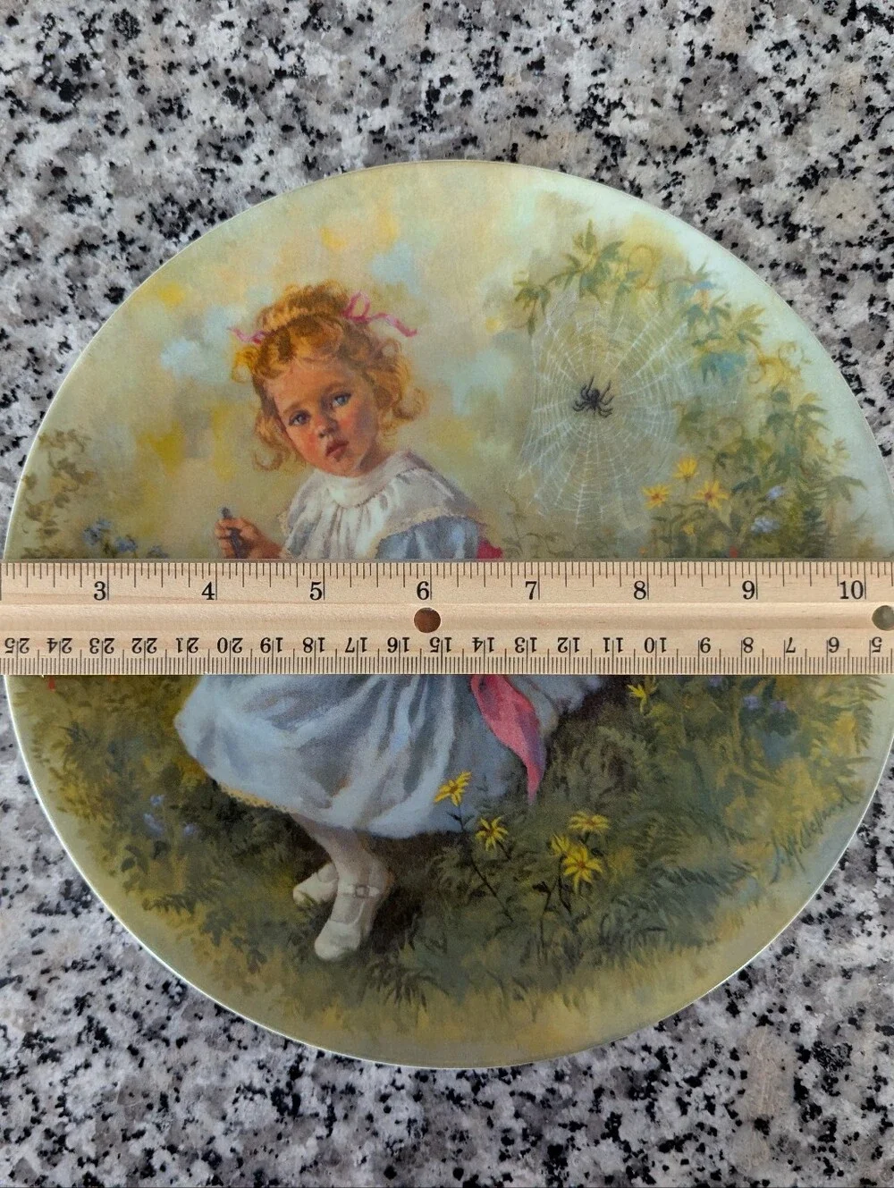 Vintage Reco Little Miss Muffet Plate